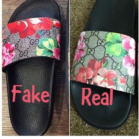 fake black gucci slides|gucci slides are they real.